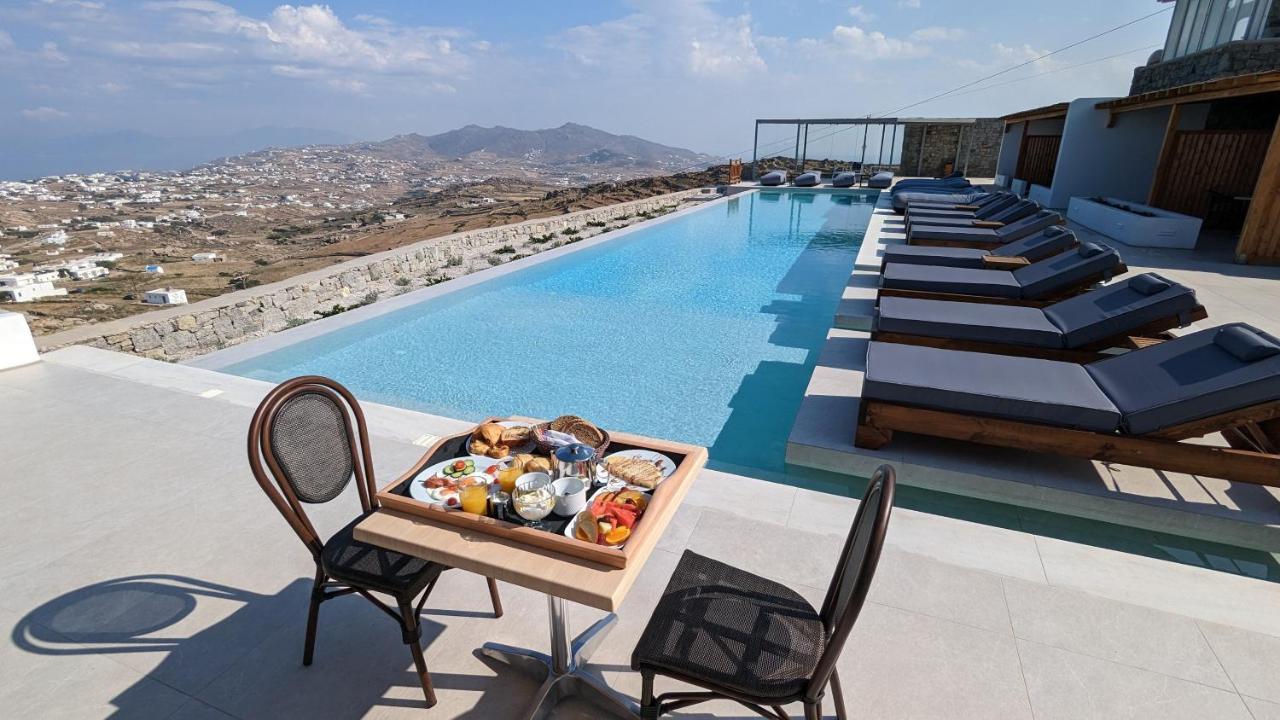 Sunset Hill Suites Mykonos Town Bagian luar foto