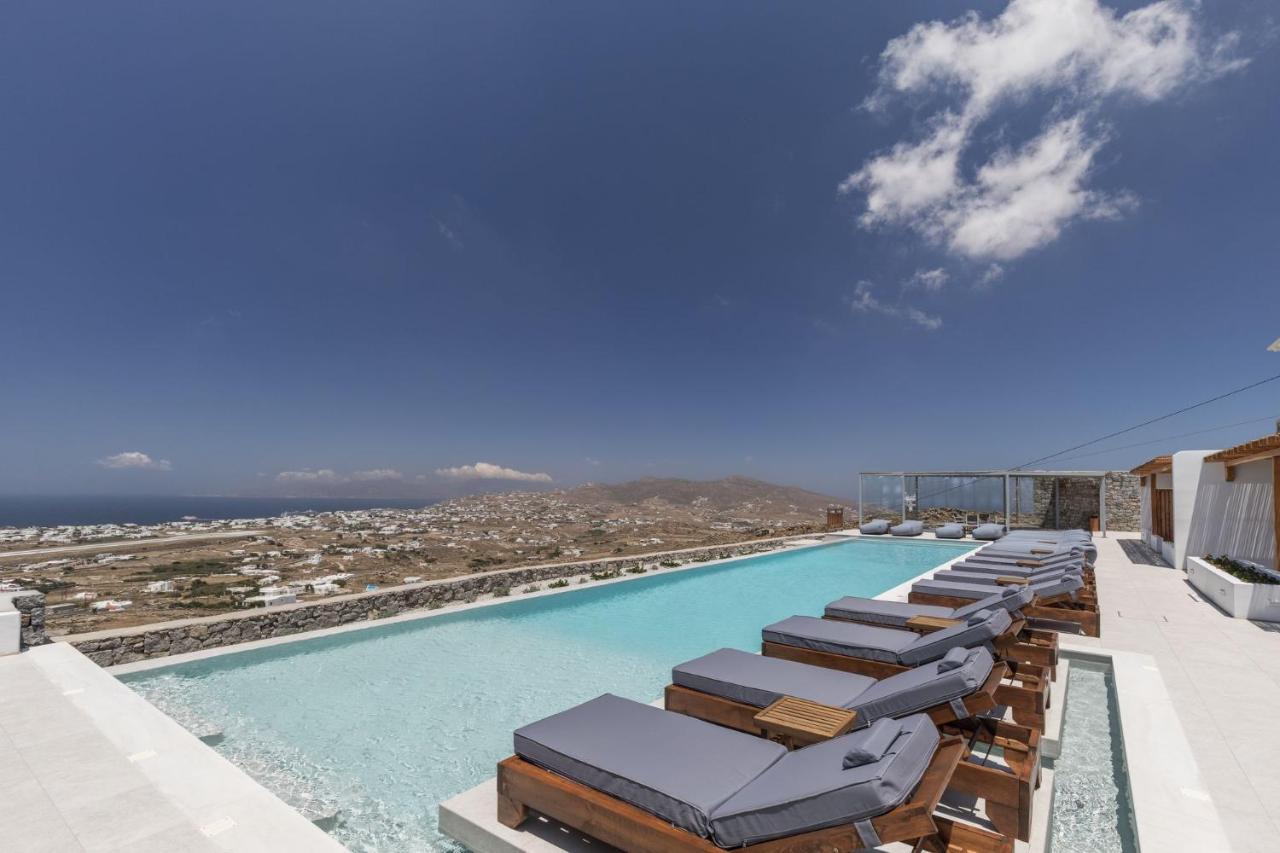 Sunset Hill Suites Mykonos Town Bagian luar foto