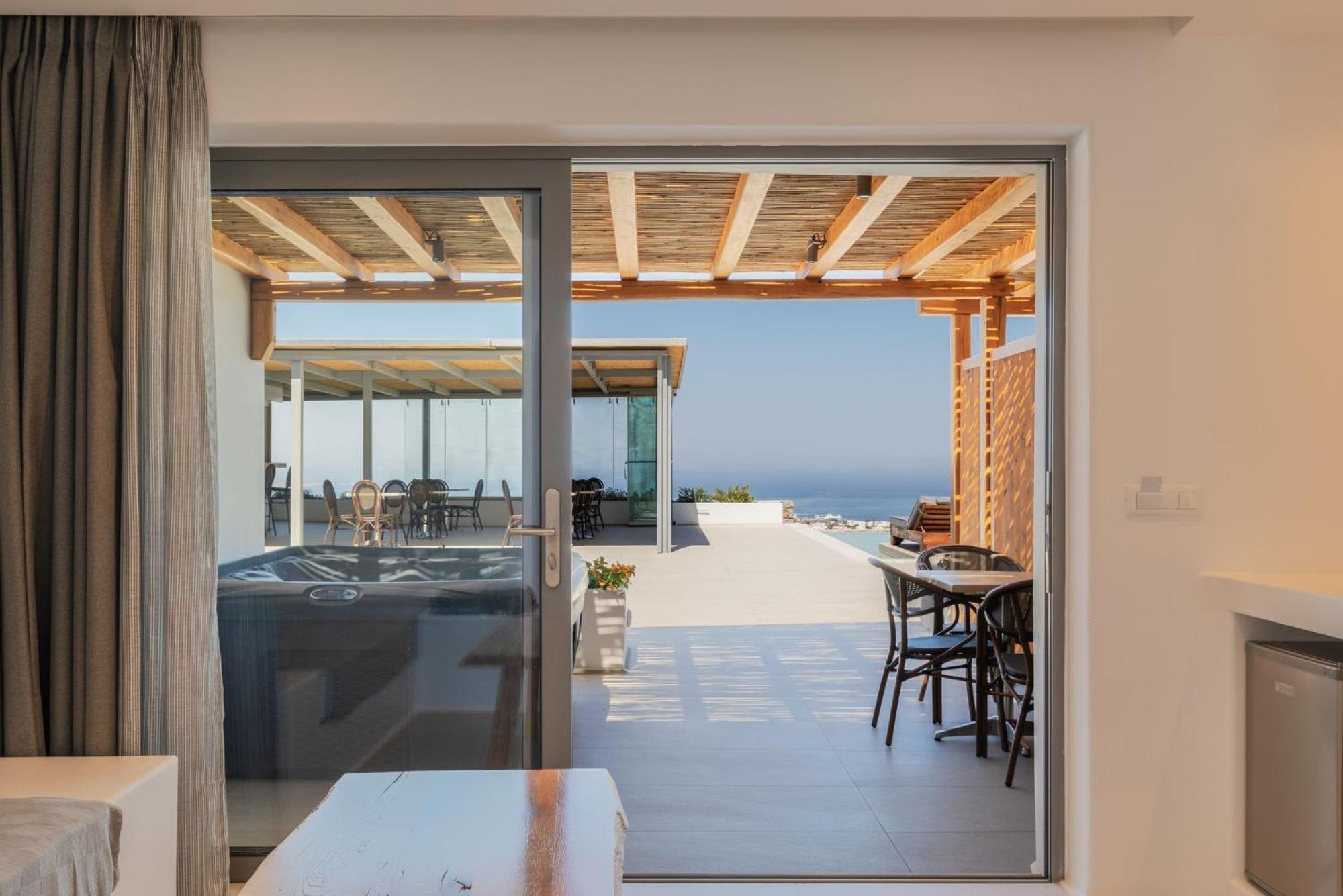 Sunset Hill Suites Mykonos Town Bagian luar foto