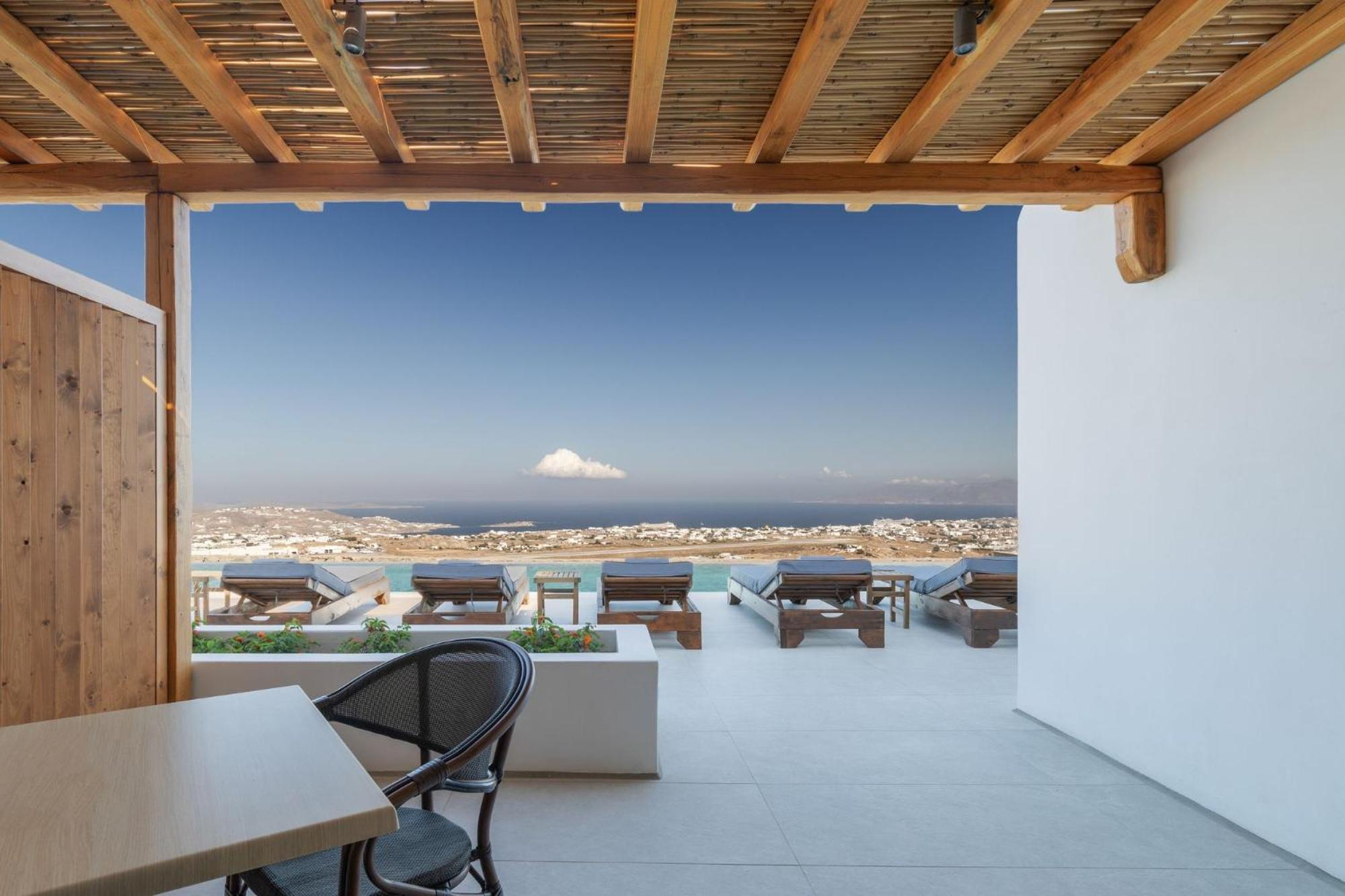 Sunset Hill Suites Mykonos Town Bagian luar foto