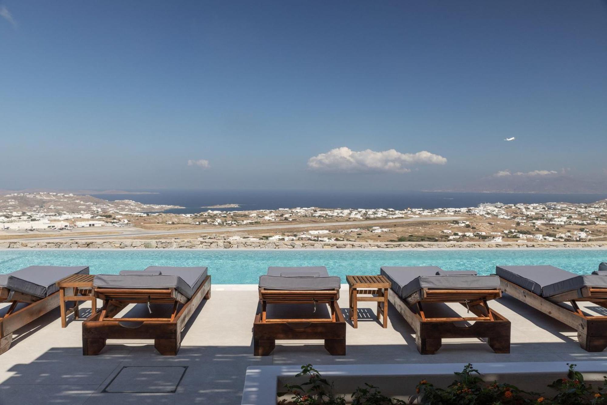 Sunset Hill Suites Mykonos Town Bagian luar foto
