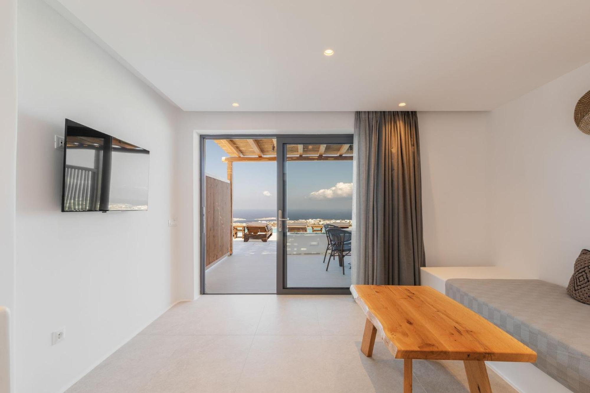 Sunset Hill Suites Mykonos Town Bagian luar foto
