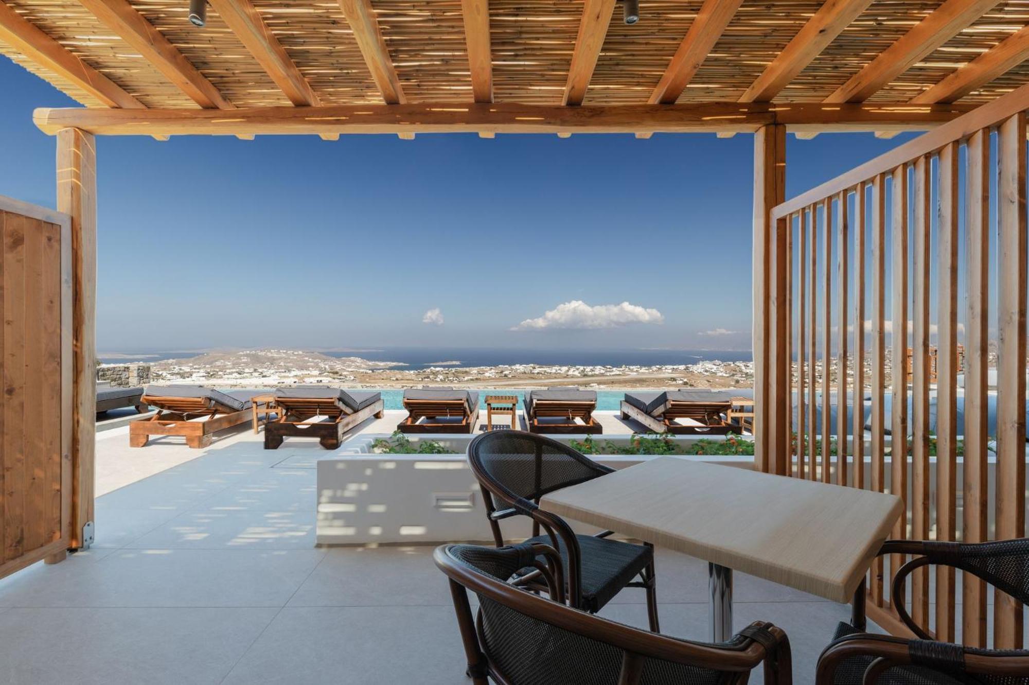 Sunset Hill Suites Mykonos Town Bagian luar foto