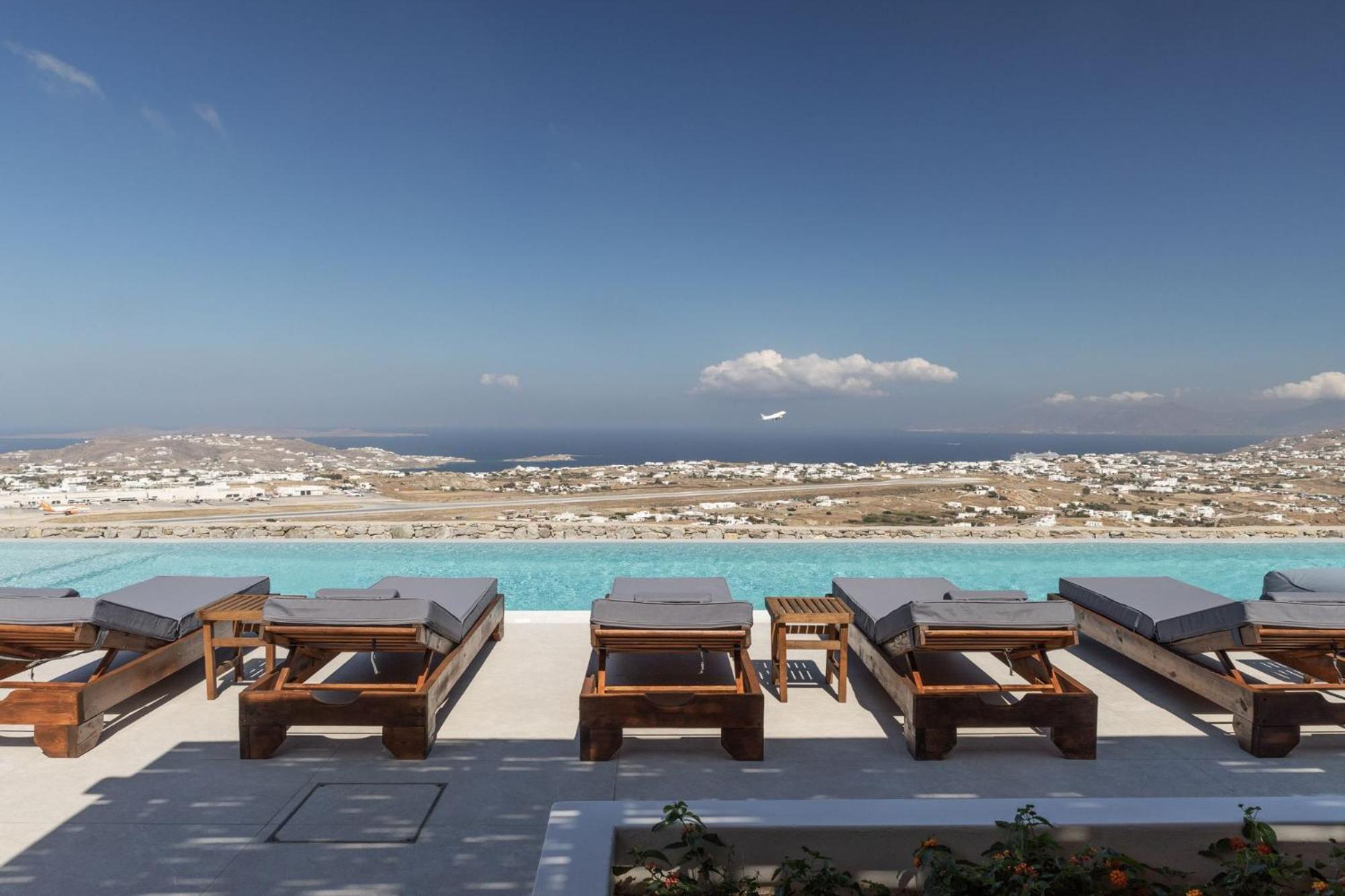 Sunset Hill Suites Mykonos Town Bagian luar foto
