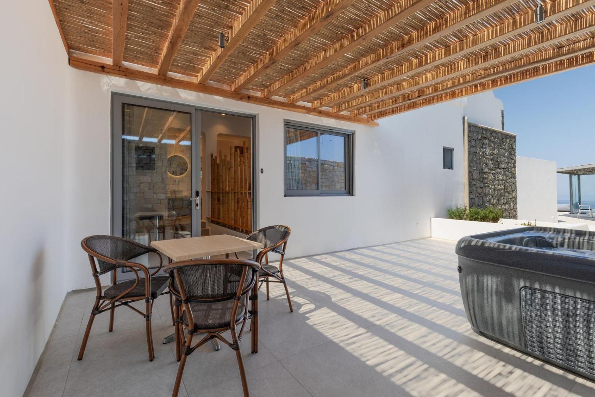 Sunset Hill Suites Mykonos Town Bagian luar foto