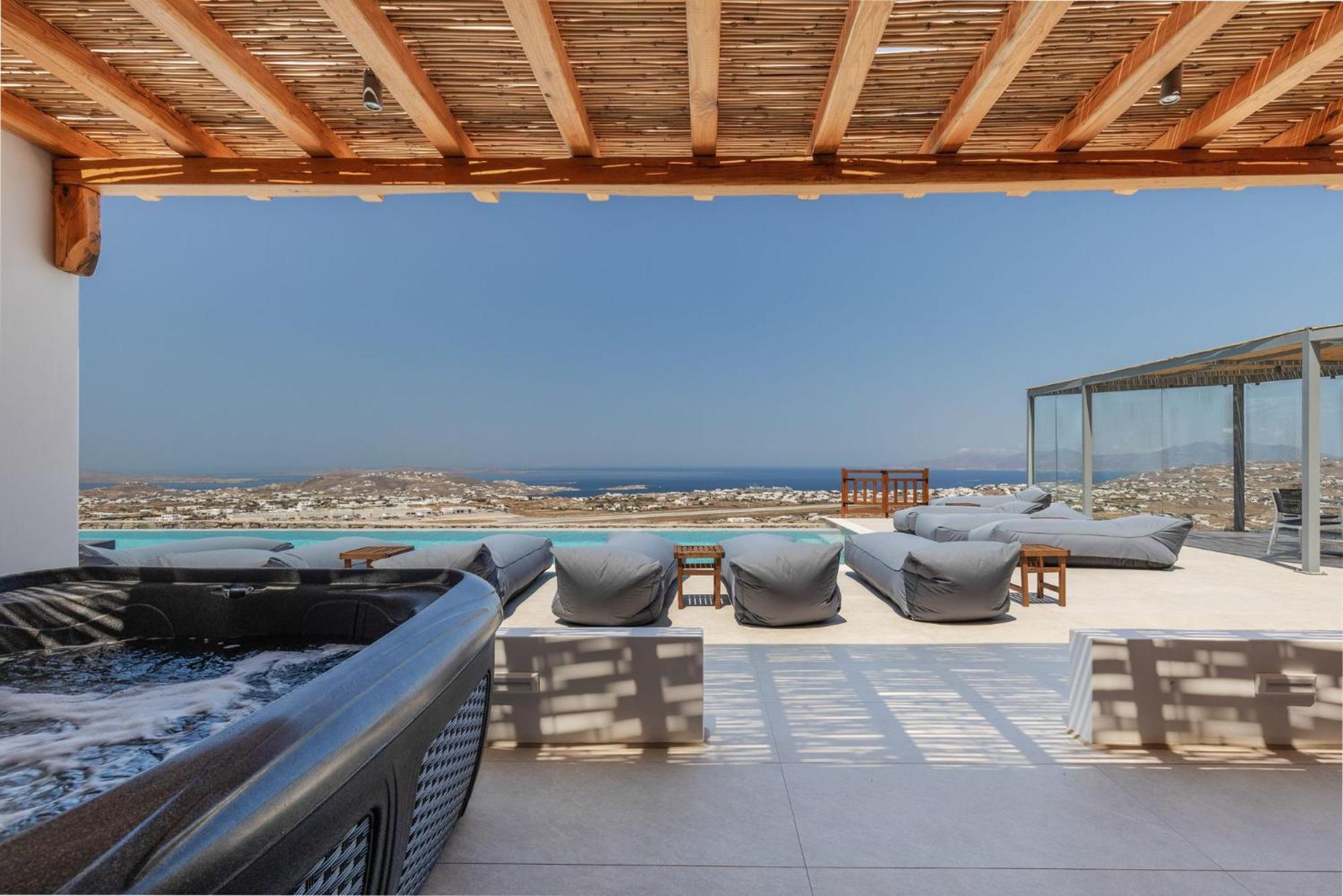 Sunset Hill Suites Mykonos Town Bagian luar foto