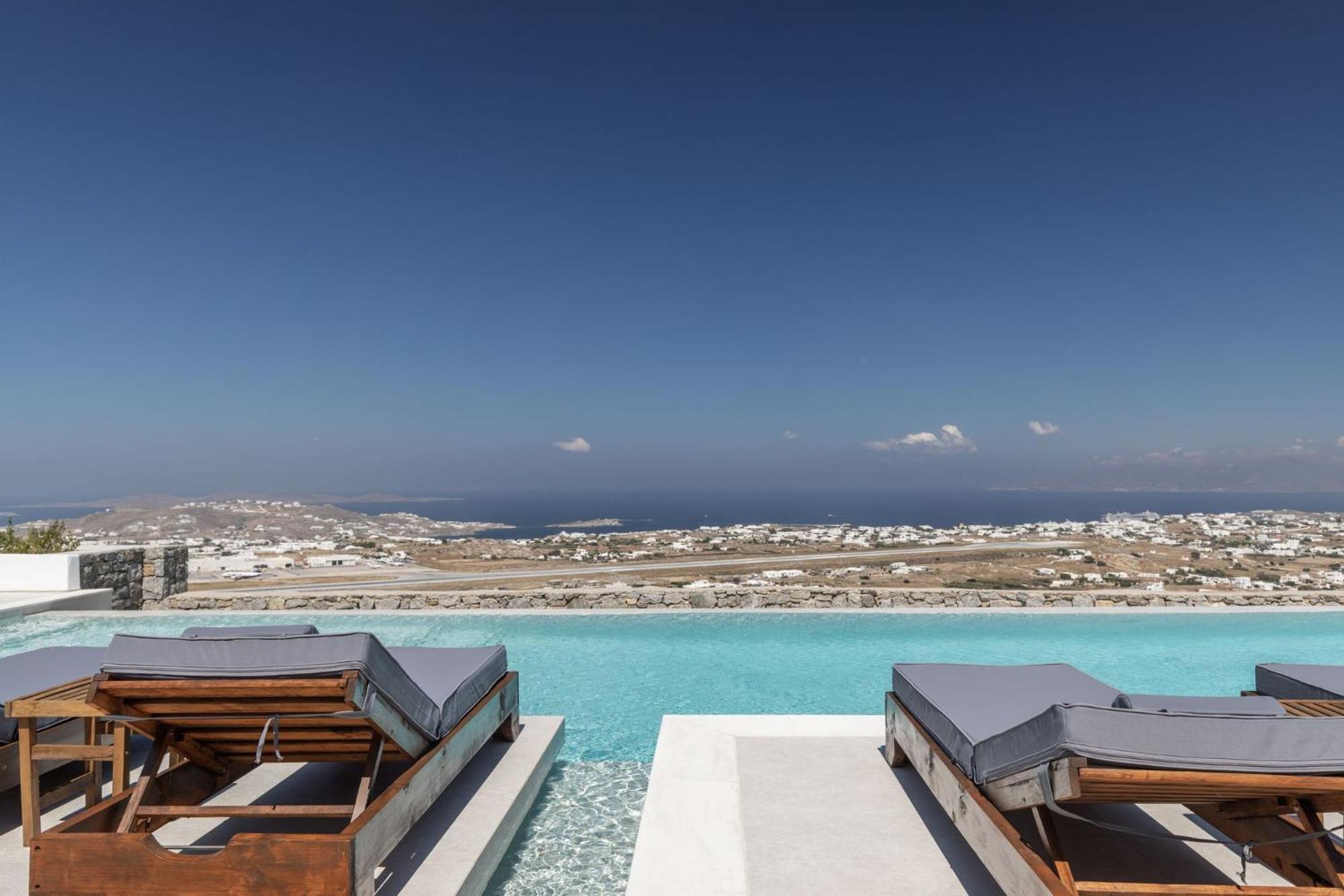 Sunset Hill Suites Mykonos Town Bagian luar foto
